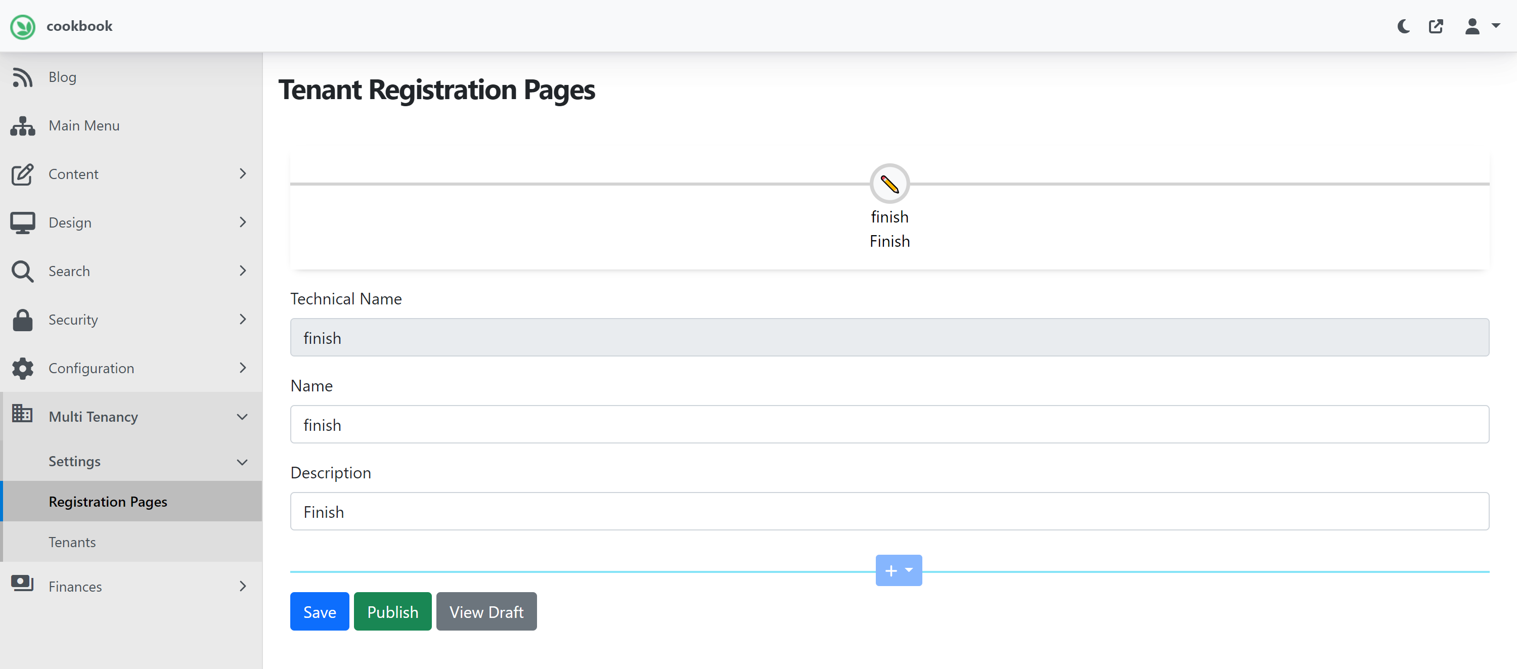 Tenant Registration Blank